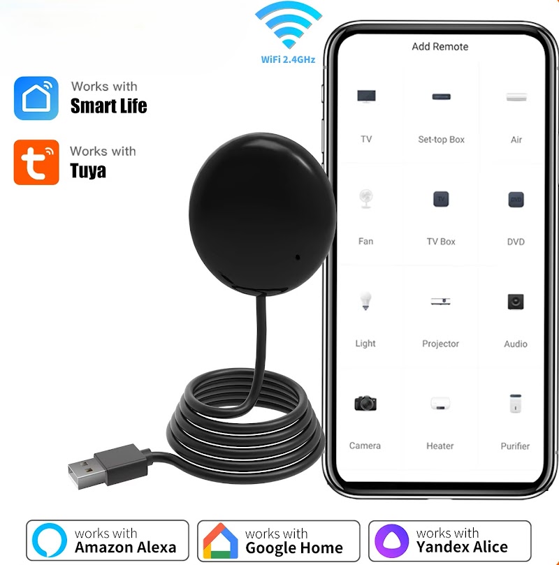 Control Remoto Inteligente Tuya WiFi IR