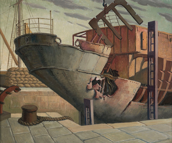 The British Chancellor in dry dock Falmouth Oct 1940 1940 1943