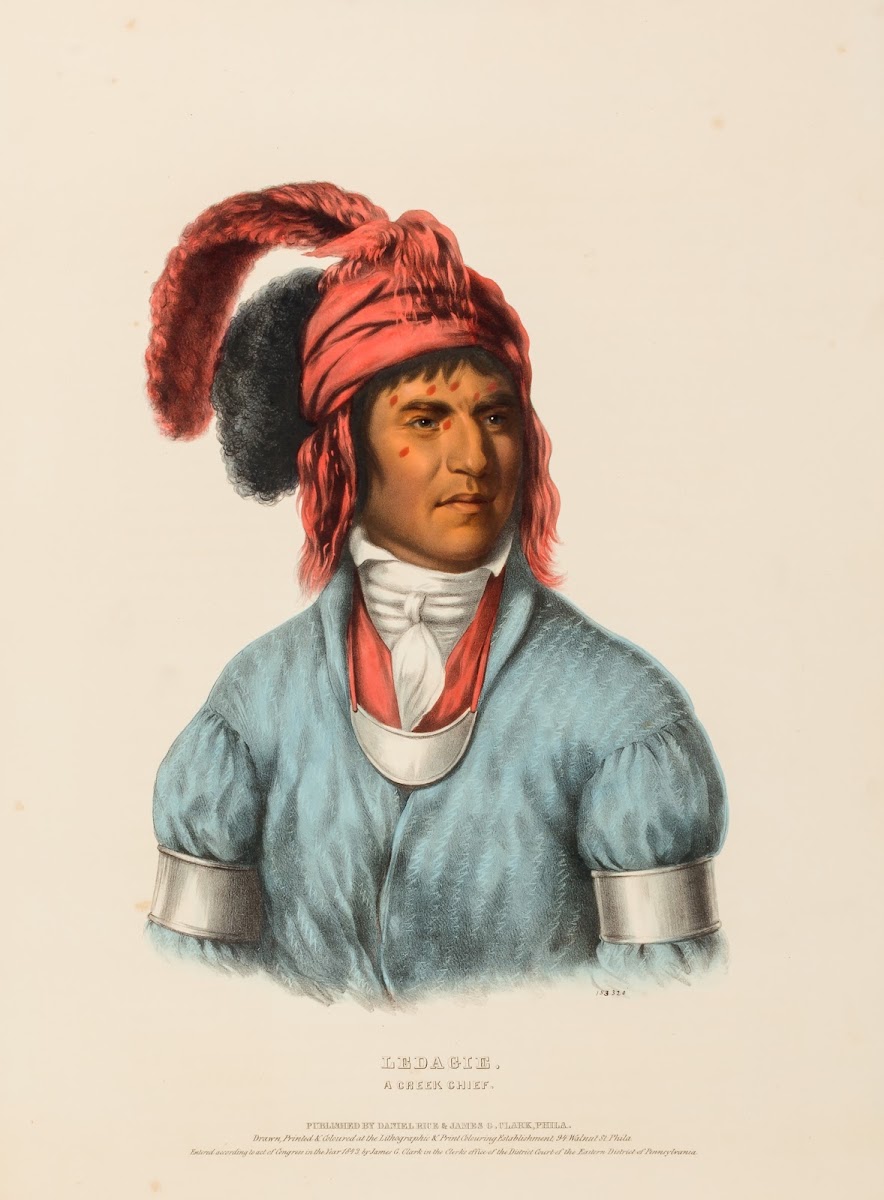 Ledagie A Creek Chief 1843 1838