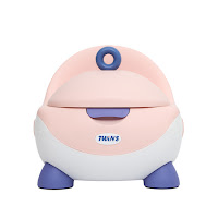 Children's potty Twins Penguin pink