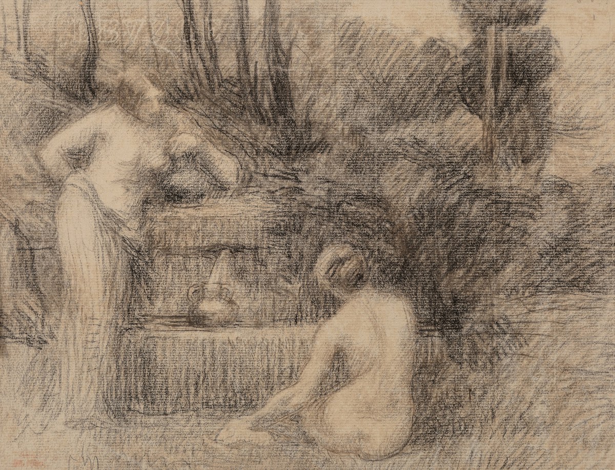 Baigneuses à la fontaine