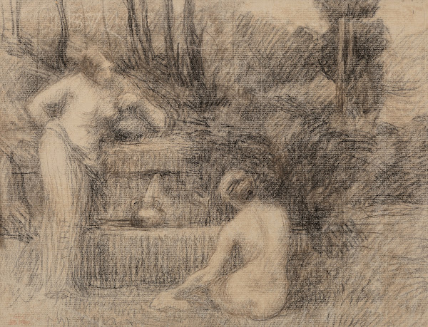 Baigneuses à la fontaine