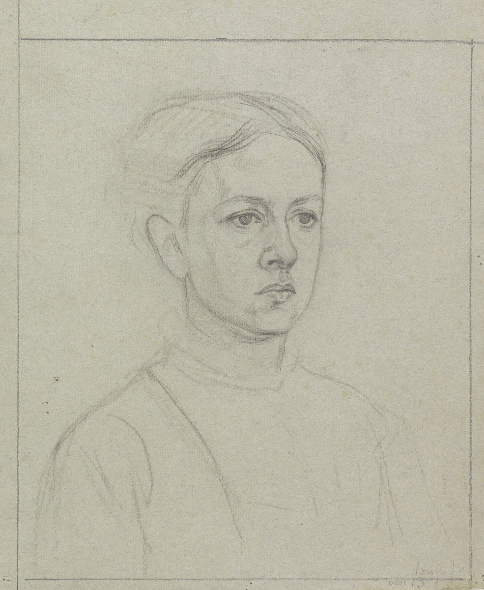 Portret van Johanna Veth 1874   1925
