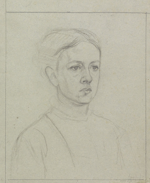 Portret van Johanna Veth 1874   1925