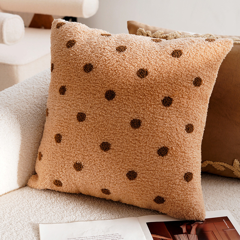 Decorative linen cushion, Nordic, striped