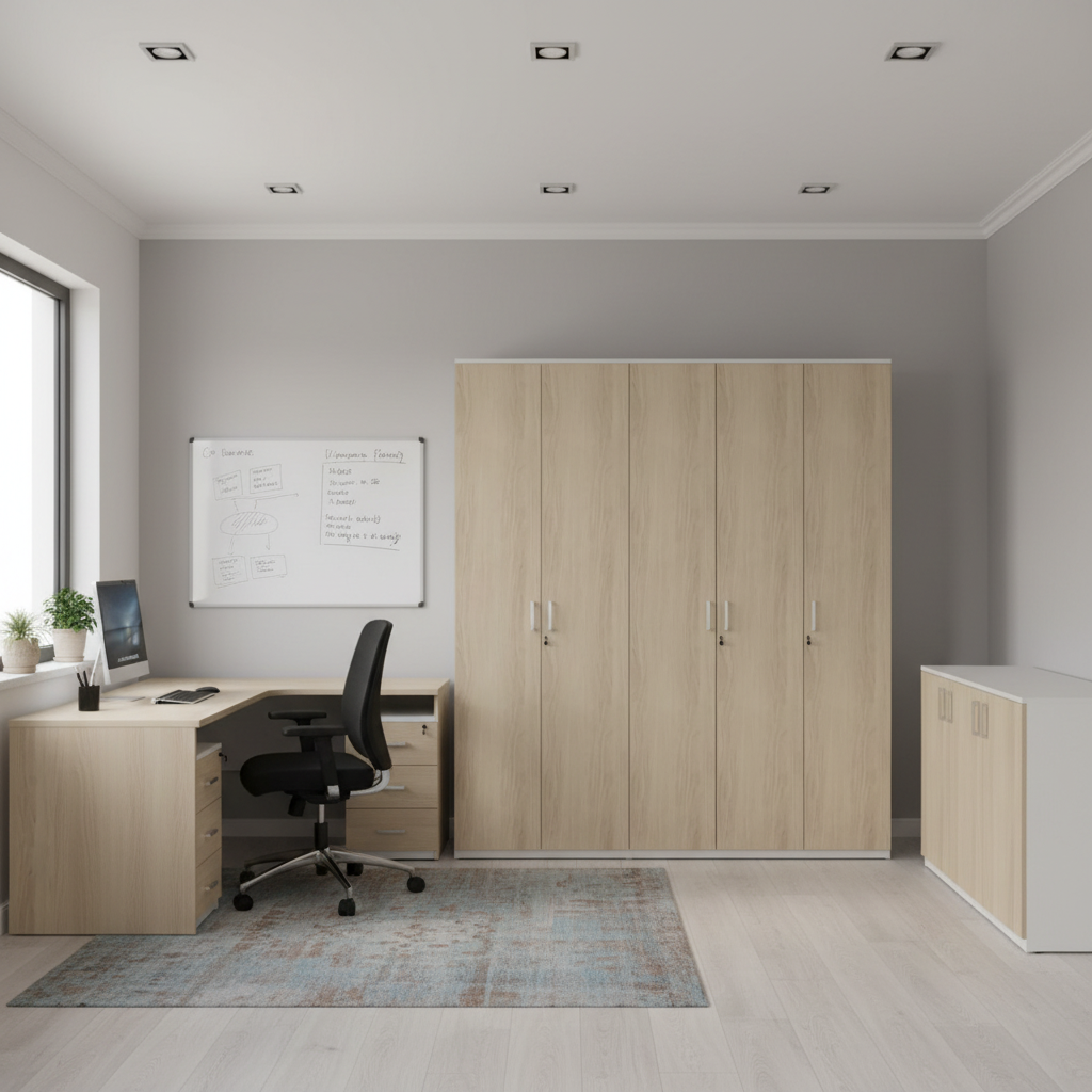 RADAR Color Full Height Five-Door Storage (File) Cabinet