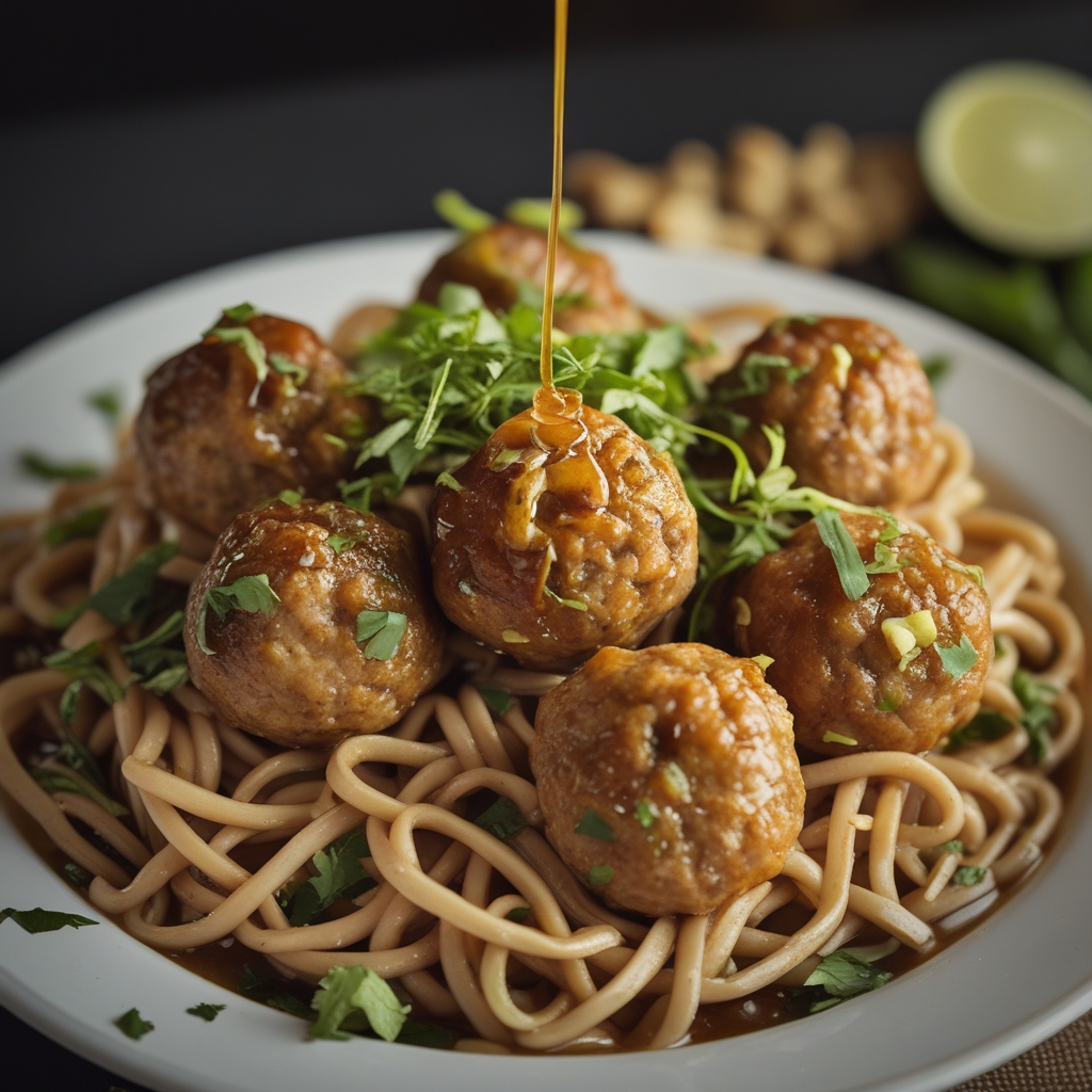 Final Coconut‑Lime Turkey Meatballs with Peanut‑Soba Noodles