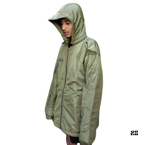 ARMY GREEN JACKET 12 CHAIN