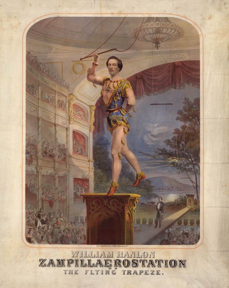 William Hanlon Zampillaerostation or the flying trapeze
