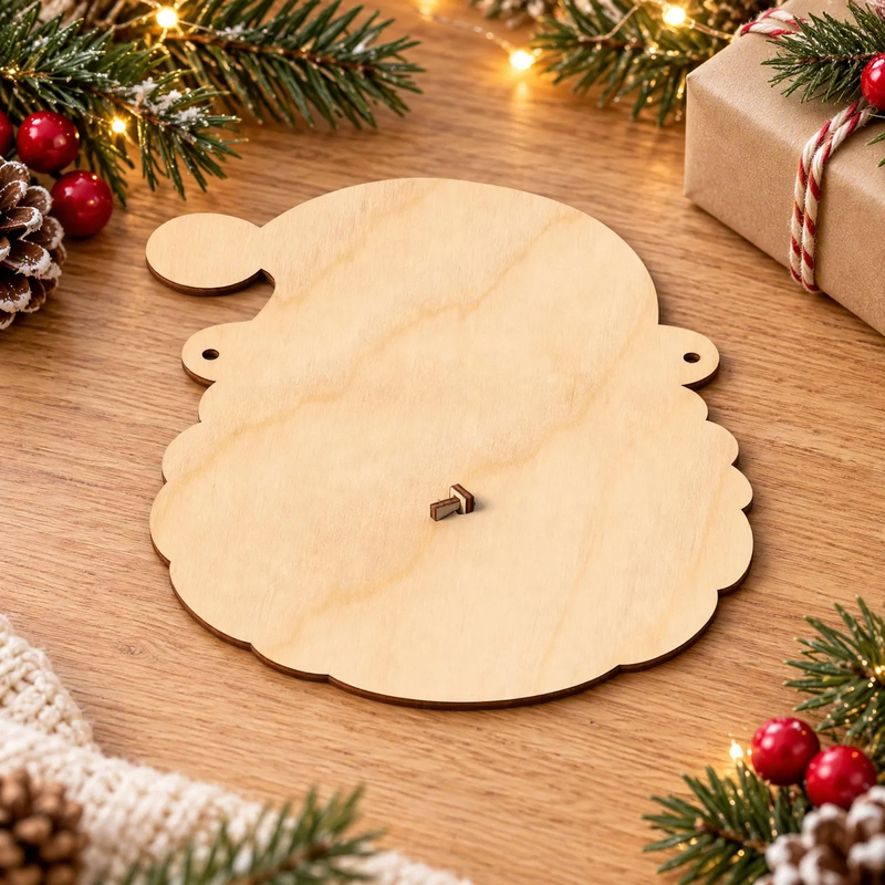 Christmas Countdown Sign Made of Wood