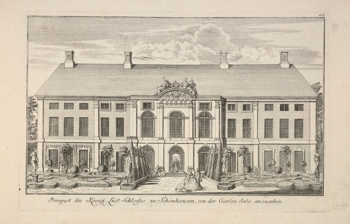 Architecture of German cities Pl23 18th century
