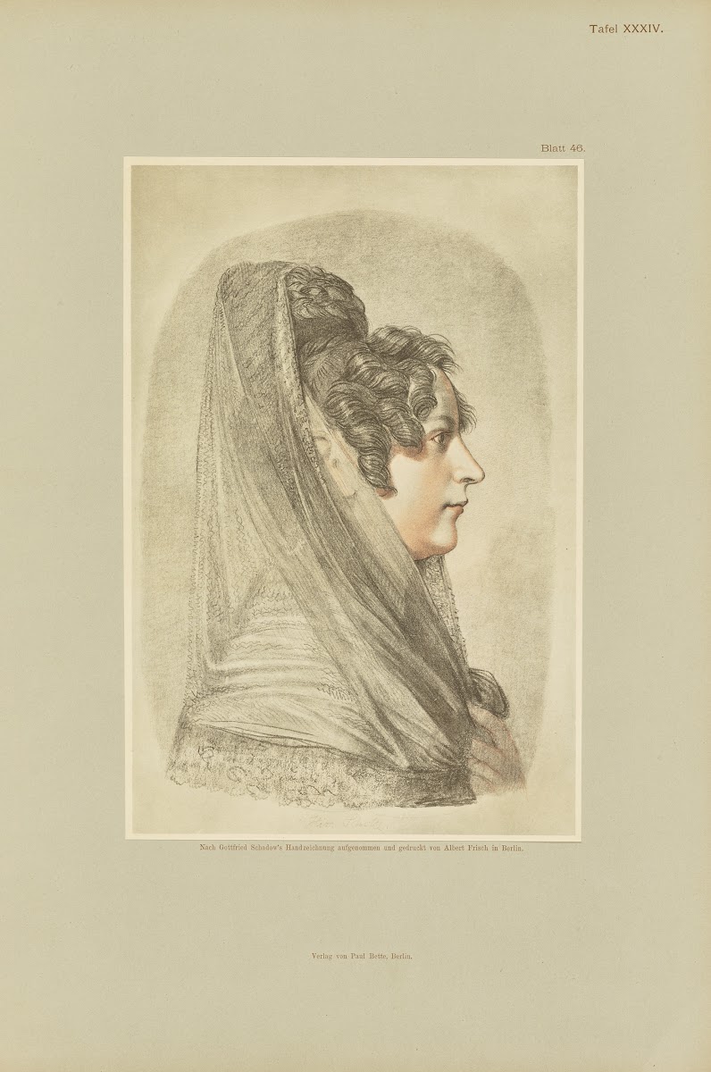 Handzeichnungen von Gottfried Schadow Pl34 1886