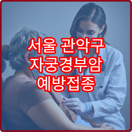 서울 관악구 자궁경부암 예방접종 가능 병원과 비용 정보 정리