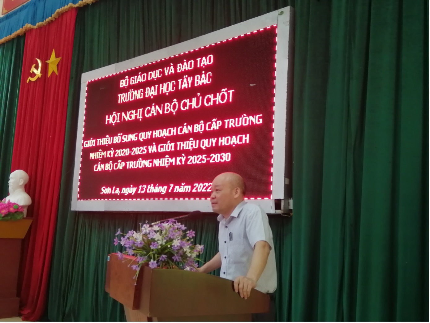 Trường Đại học Tây Bắc tổ chức Hội nghị cán bộ chủ chốt  lấy ý kiến phát hiện, giới thiệu nhân sự quy hoạch cấp Trường