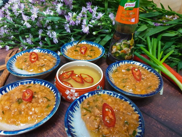 Bánh Bèo Sốt Tôm Thịt