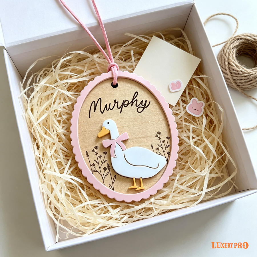 Double-layer Wooden Tag
