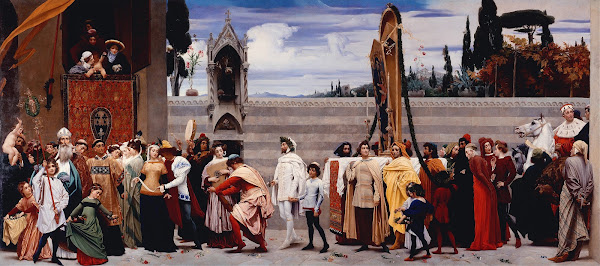 Cimabues Madonna Carried in Procession 1853 55