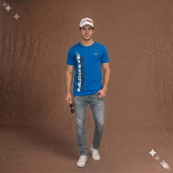 Suéter Azul Lacoste