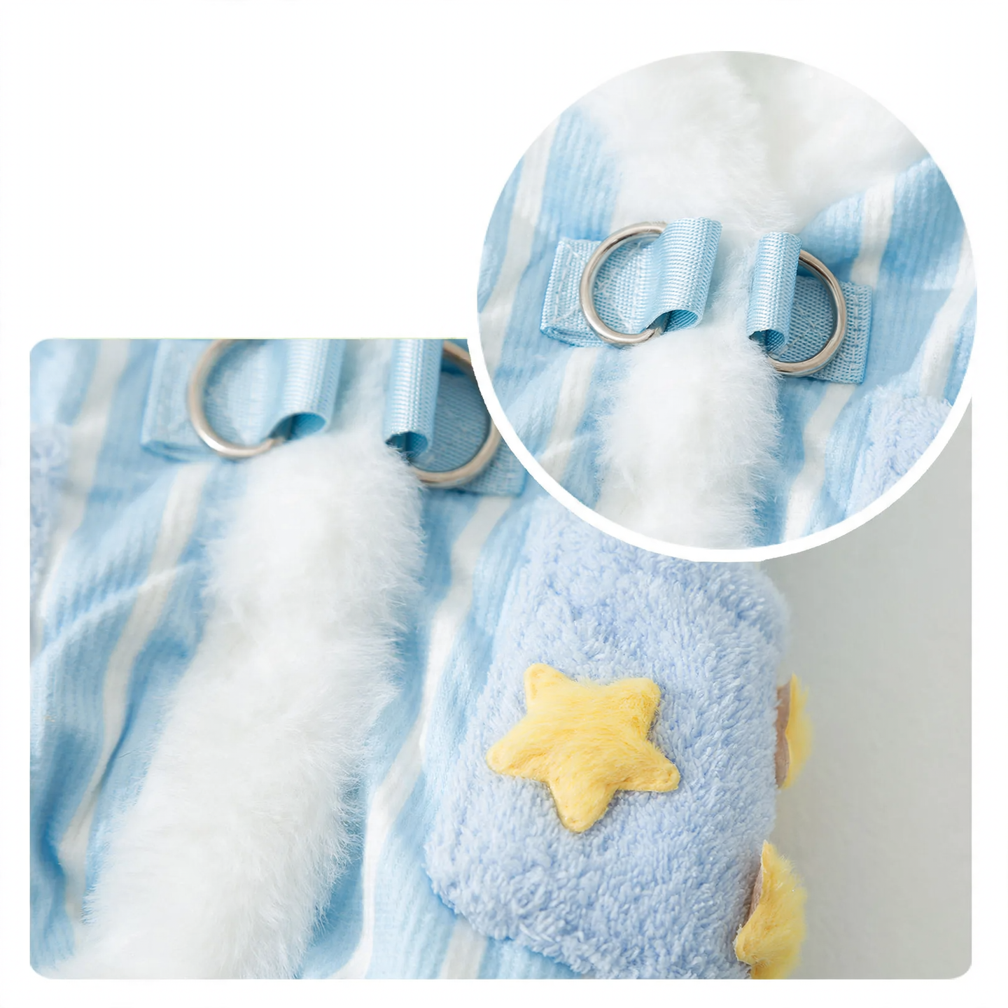 Pet warm set with scarf and vest