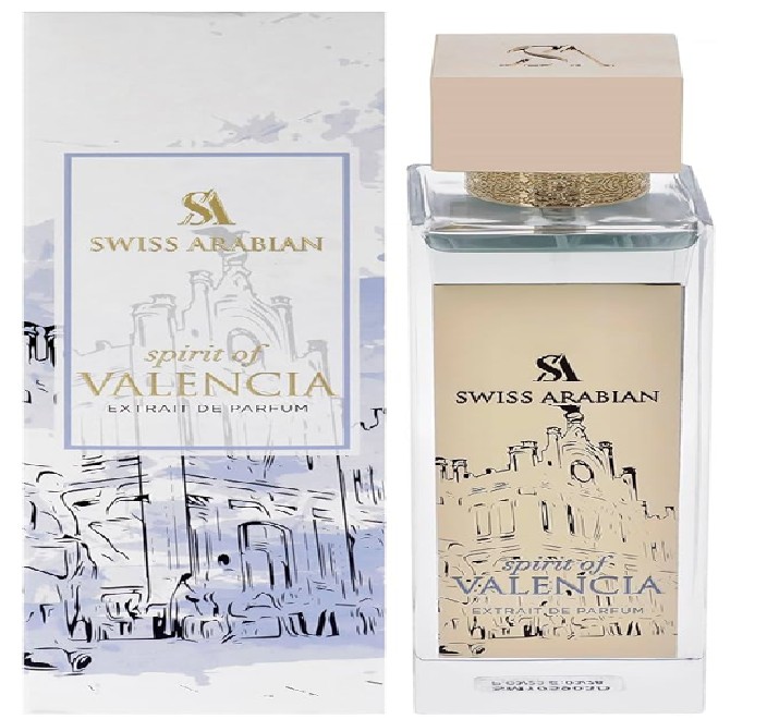 SPIRIT OF VALENCIA UNISEX 100ML EXTRAIT SWISS ARABIAN