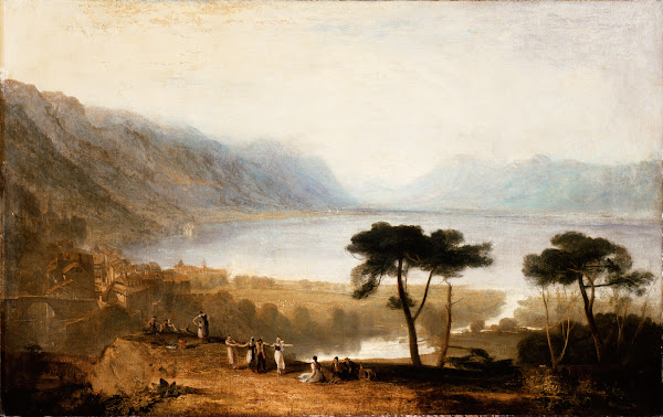 Lake of Geneva from Montreux circa 1810