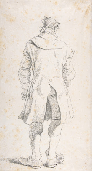 Caricature of Joseph Benoît Suvée mid 18thearly 19th century