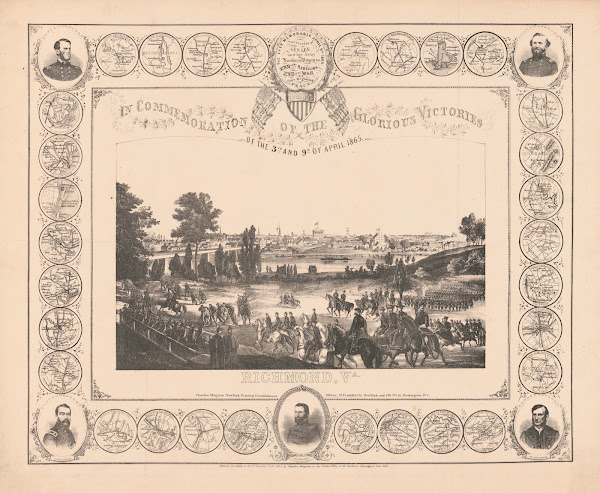 In commemoration of the glorious victories of the 3rd and 9th of April 1865 Rich