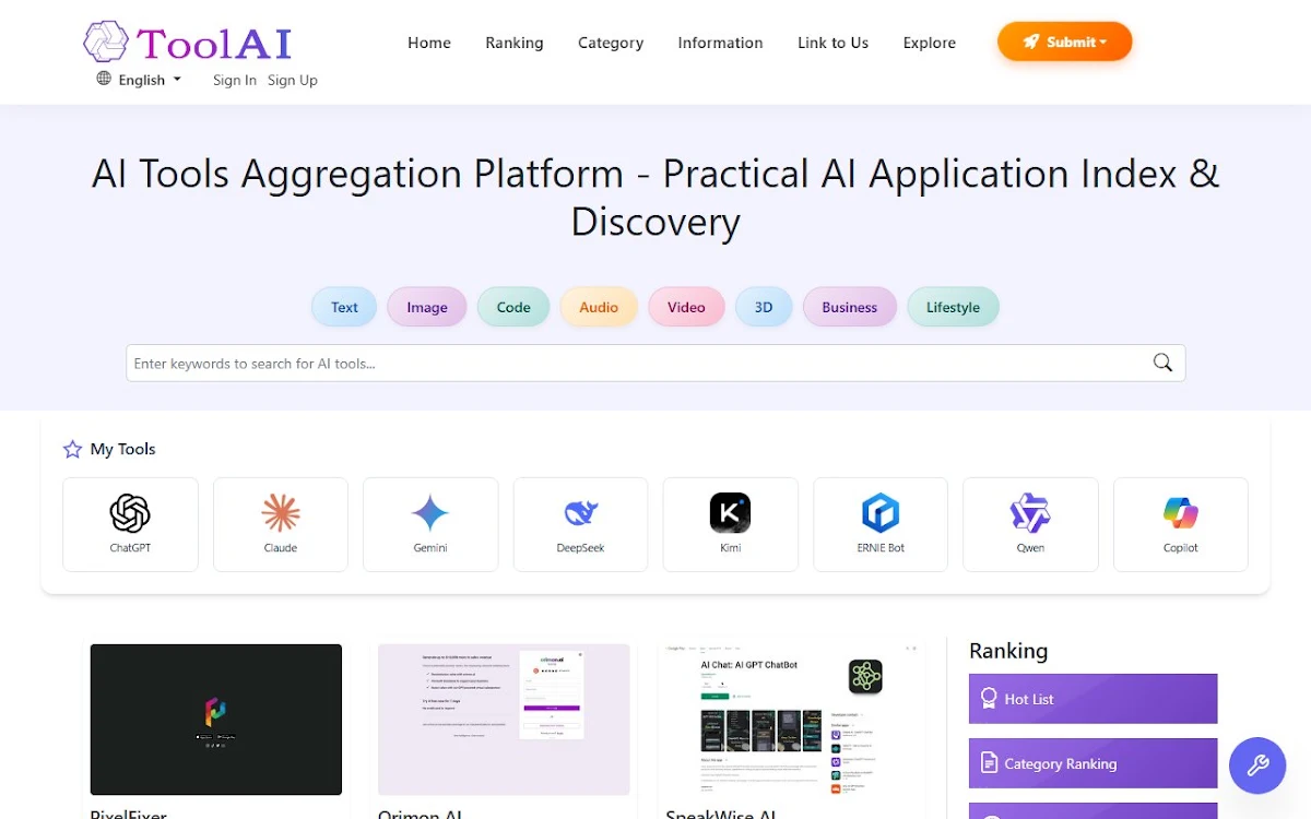 Captura de Botlly.com - AI Content Generation Tool