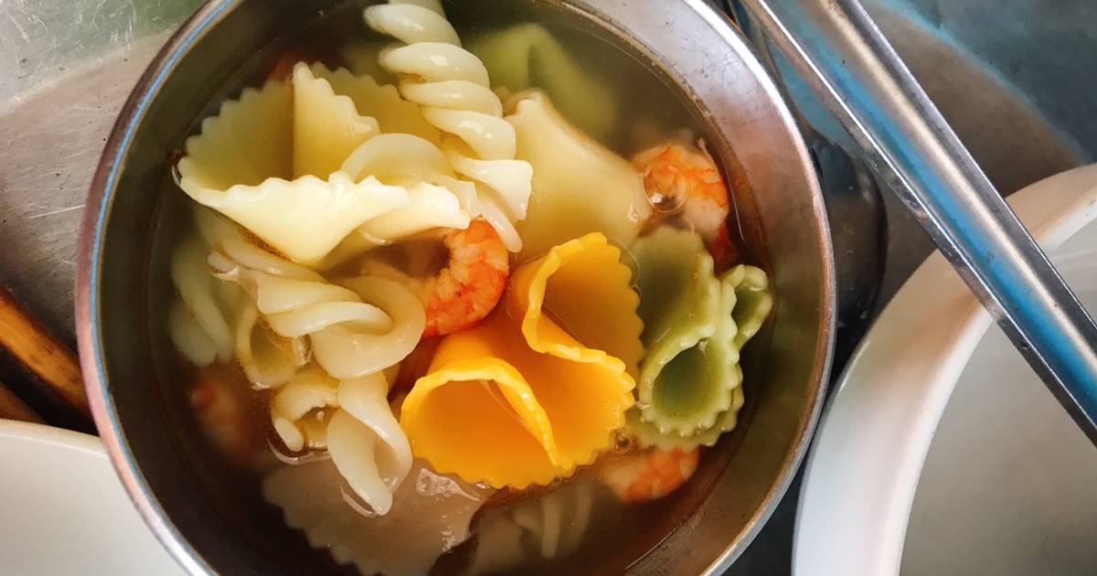 Nui nấu tôm