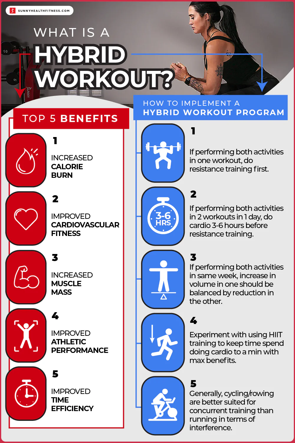 what is a hybrid workout
