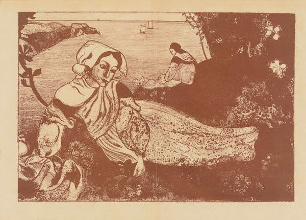 La Primavera  Femme CouchéE 1894 1895