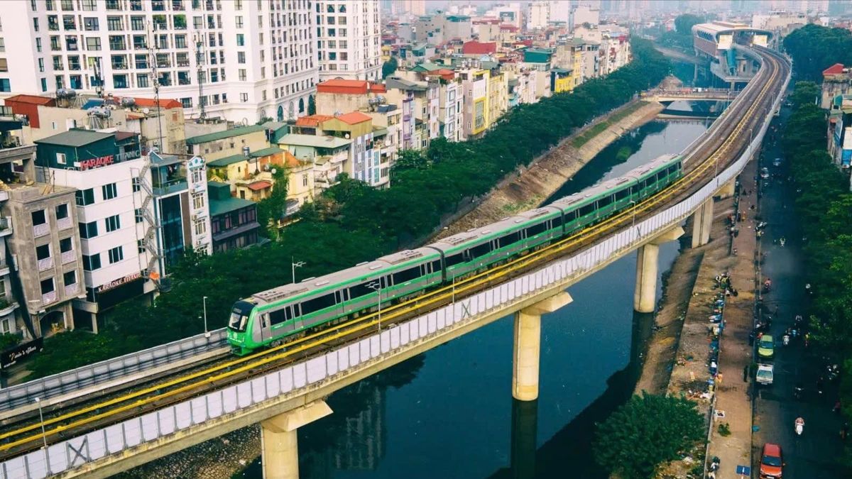 Tuyến đường sắt đô thị số 2A được kéo dài đến Xuân Mai - Đài Phát thanh và truyền hình Hà Nội