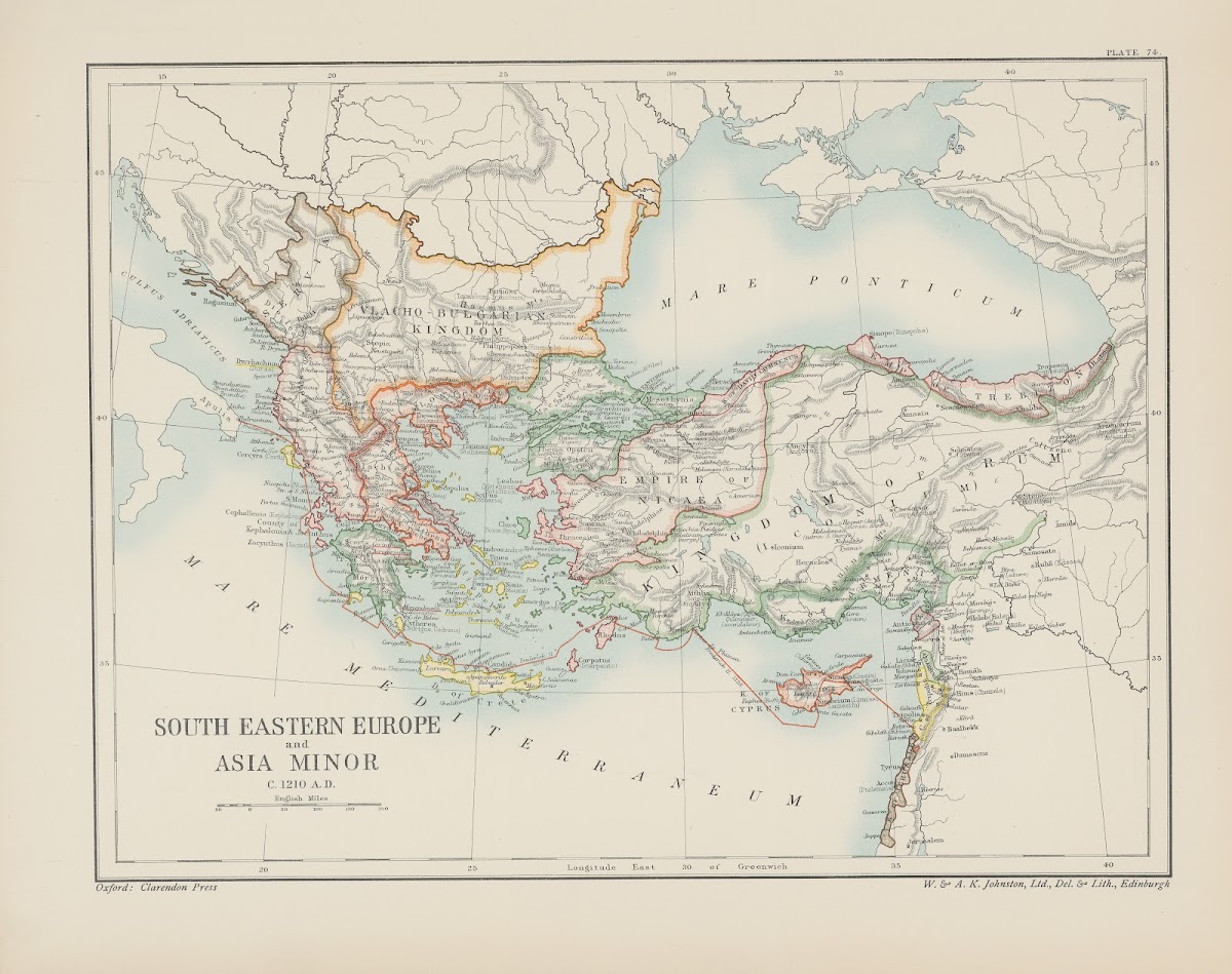 South Eastern Europe and Asia Minor c 1903