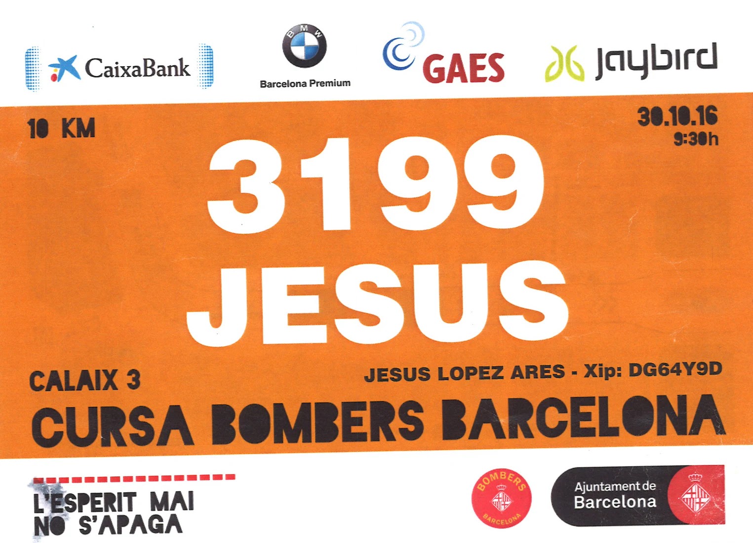Dorsal de Cursa Bombers
