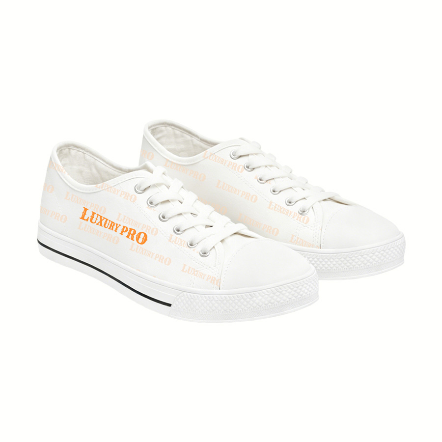 Kids Low Top Canvas Shoes