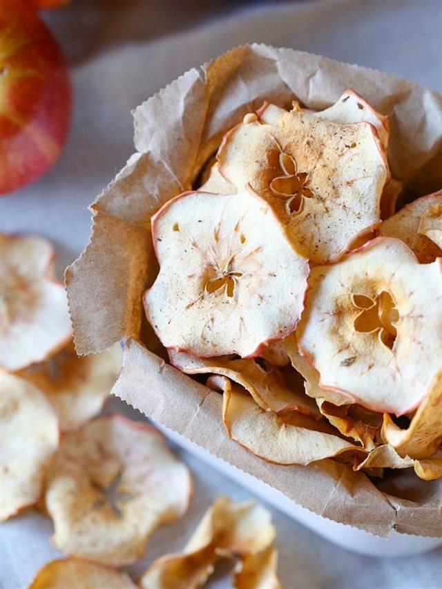 Snack Táo Nướng Giòn