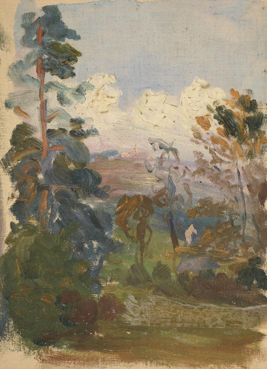Paysage de Kernouës 1919