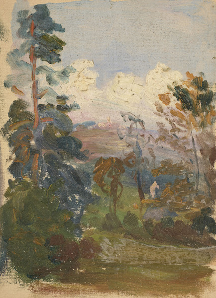 Paysage de Kernouës 1919