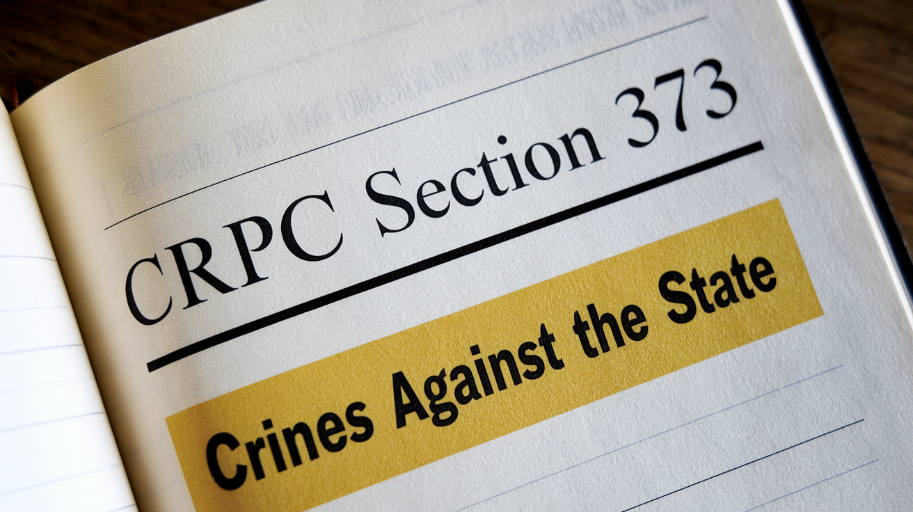 CrPC Section 373 – Causing Disappearance of Evidence