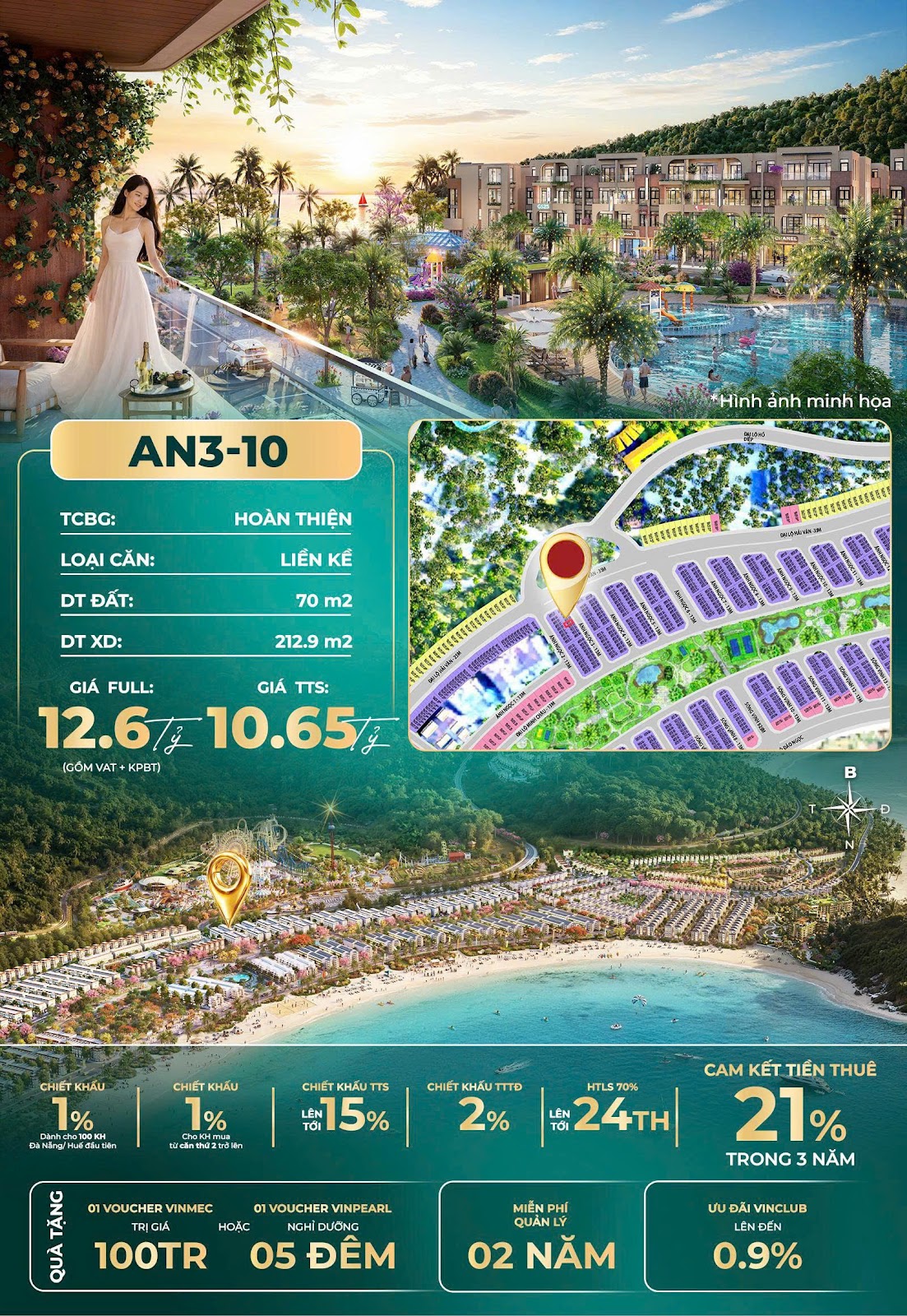 AN3-10 VINHOMES HẢI VÂN BAY