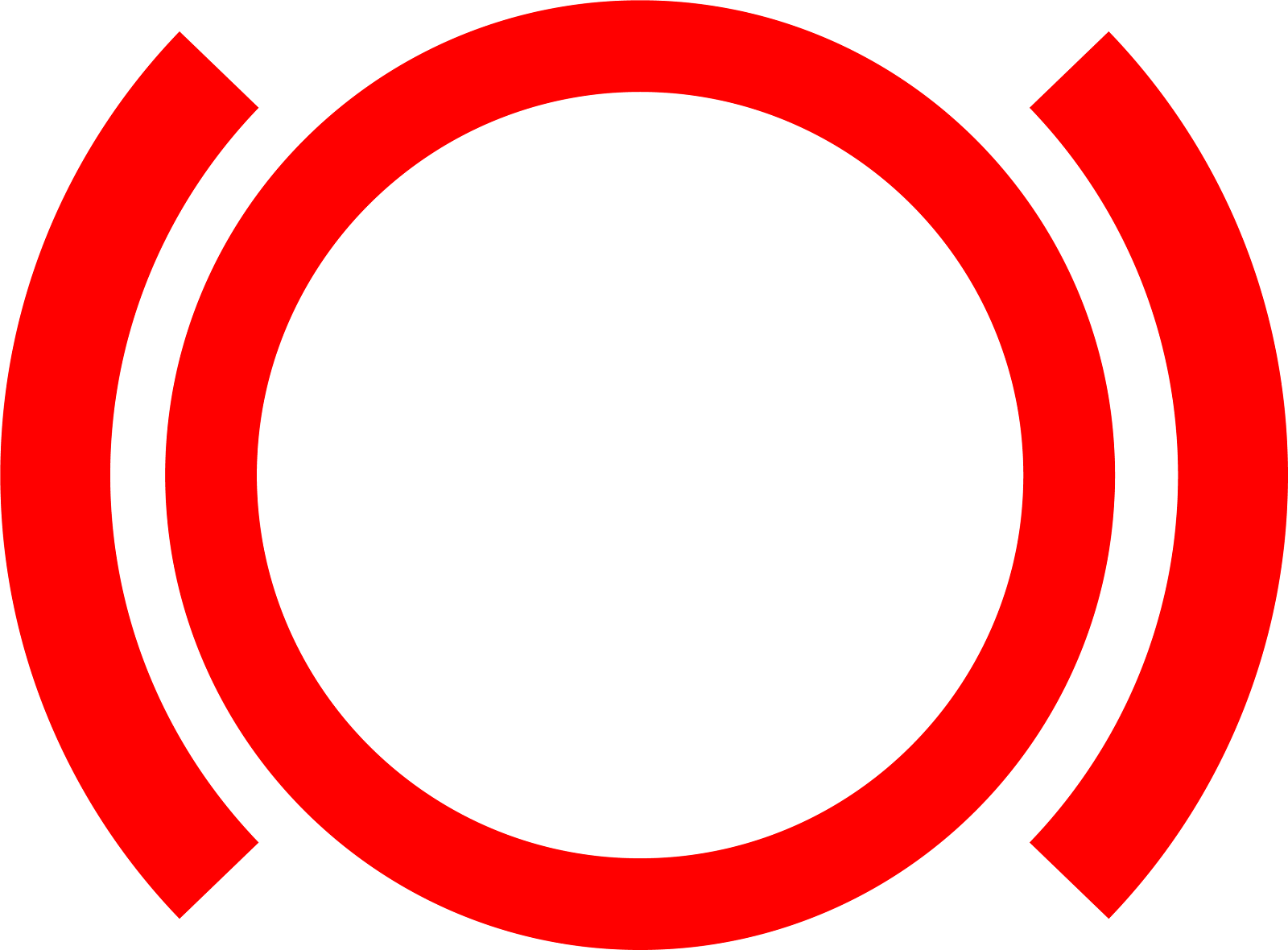 red brakes dashboard warning light