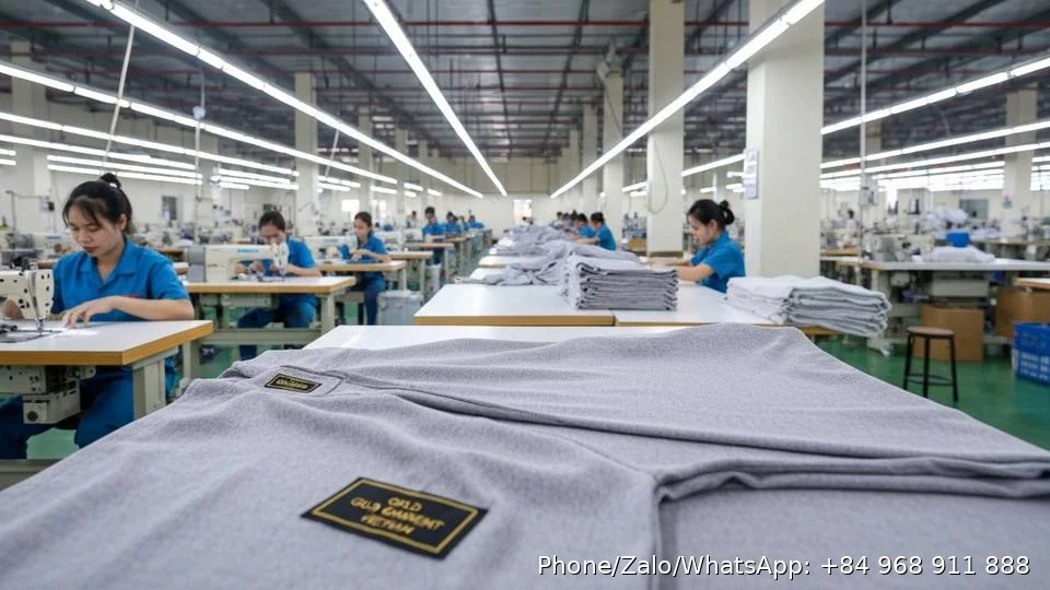 OEM Clothing Manufacturer - Gold Garment Vietnam