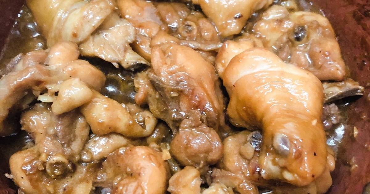 Gà ram mặn ngọt