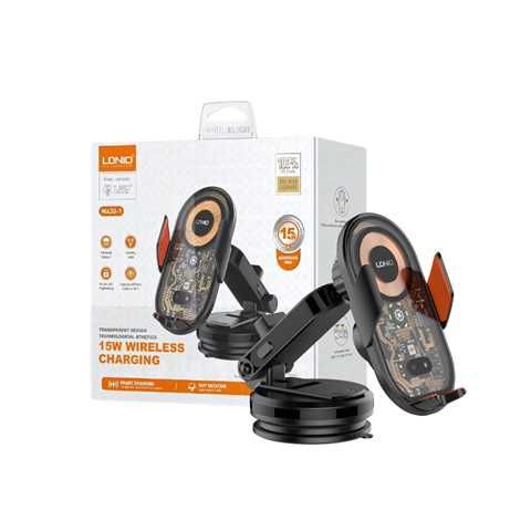 Cargador inalámbrico rápido 15W con soporte ajustable