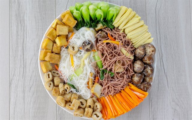 Bún Gạo Xào Chay
