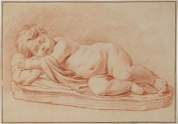 Sleeping child after François Duquesnoy