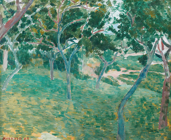 Un Coin Du Bois Damour A Pont Aven 1889