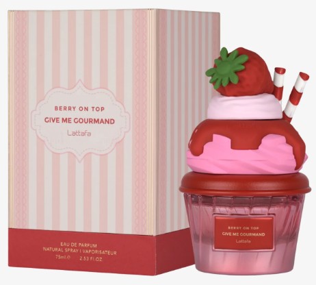 GIVE ME GOURMAND BERRY ON TOP UNISEX 75ML EDP LATTAFA