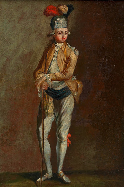 Alt Wiener Läufer eines vornehmen Hauses around 1760