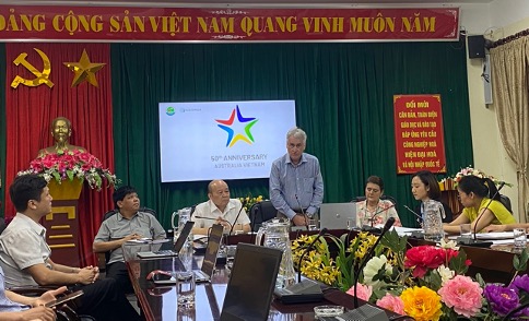 Tổng kết các hoạt động hỗ trợ của tình nguyện viên - chuyên gia Chương trình Aus4Skills tại Trường Đại học Tây Bắc